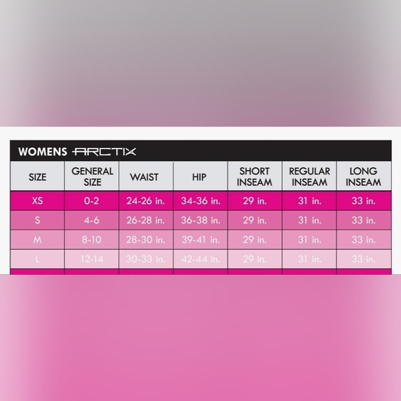 ARCTIX Women's Insulated Snow Pants, Steel Size Large (12-14) Regular - Picture 4 of 7